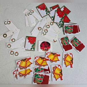 Christmas Gift Tags Vtg